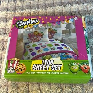 SHOPKINS Twin Sheet Set